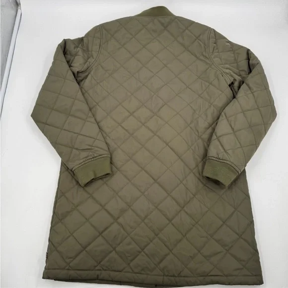 Vans Women's Olive Quilted Utility Jacket - Picture 2 of 5